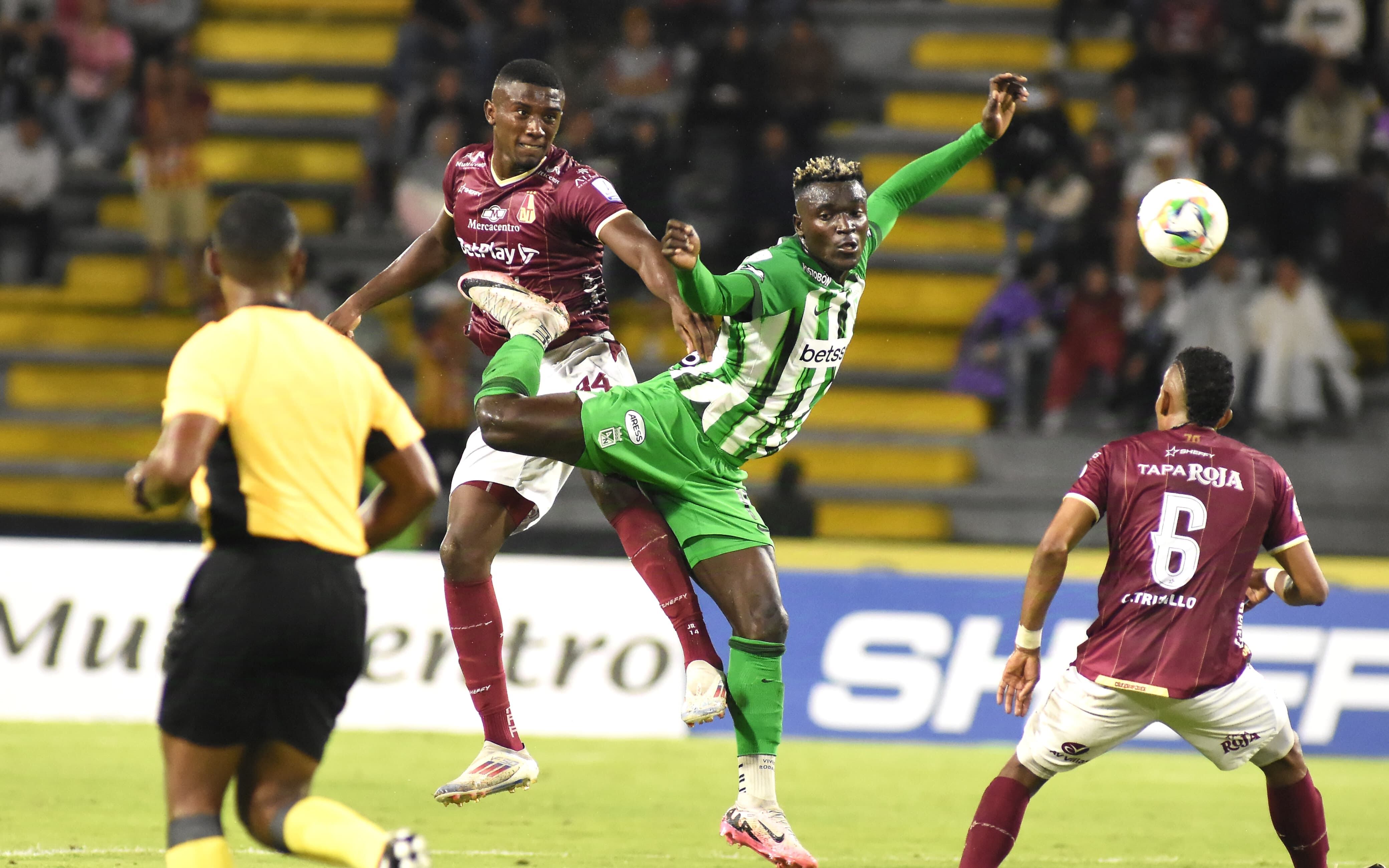 Partido Deportes Tolima vs Atlético Nacional