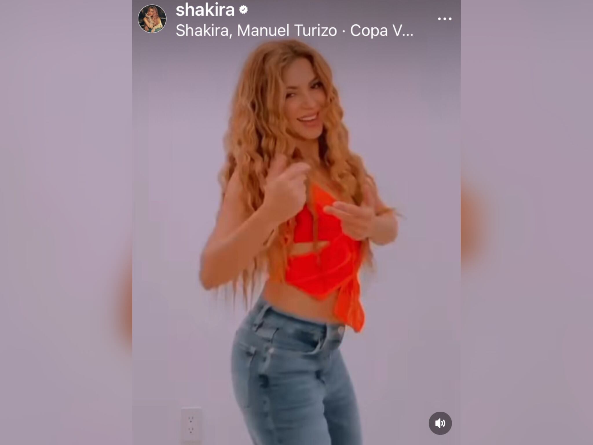 Foto. Instagram @shakira.