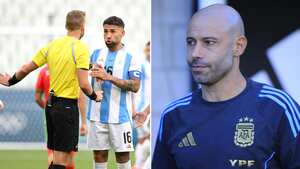 Javier Mascherano, técnico de la Selección Argentina