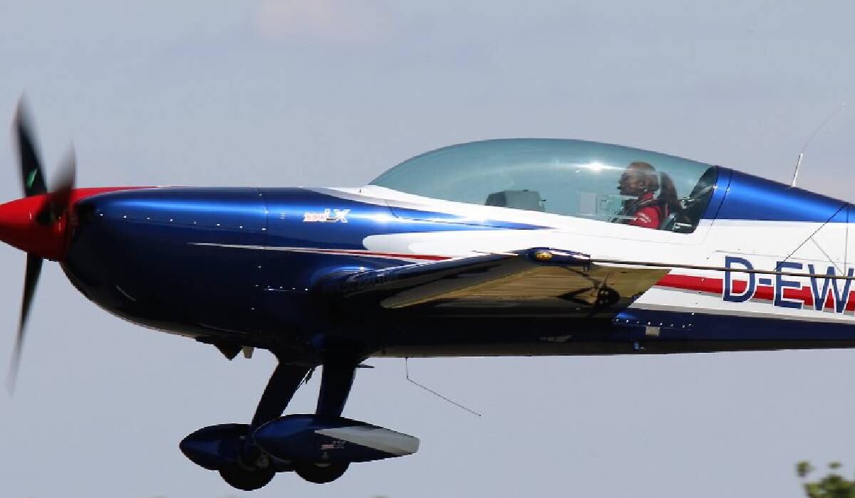 La piloto subió el video en sus redes sociales