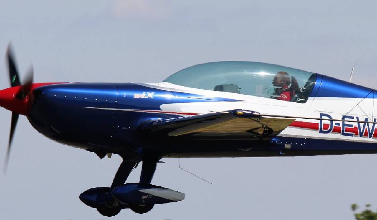 La piloto subió el video en sus redes sociales