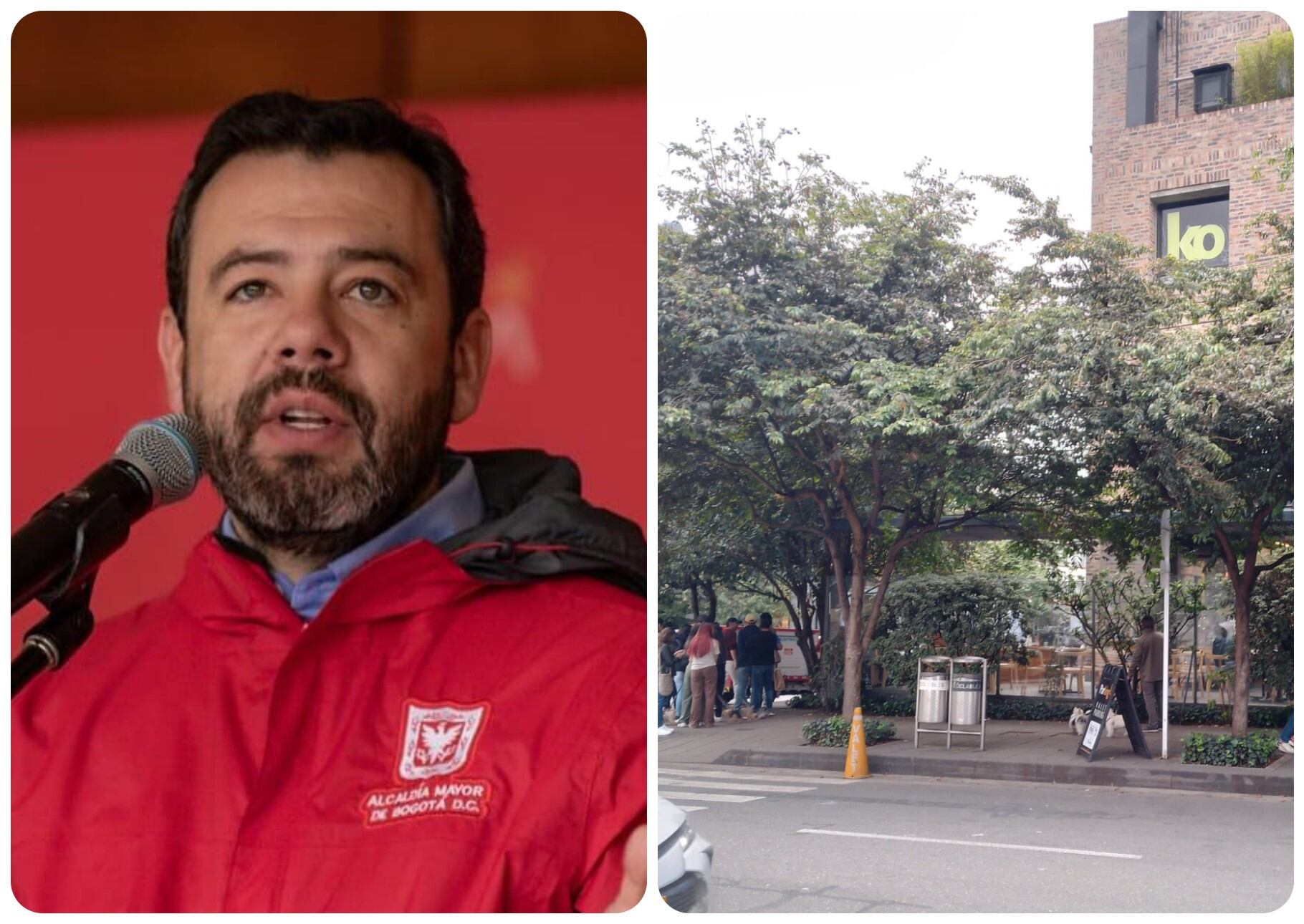 El alcalde de Bogotá, Carlos Fernando Galán, se pronunció sobre tiroteo en supuesto atracó en el norte de la ciudad.