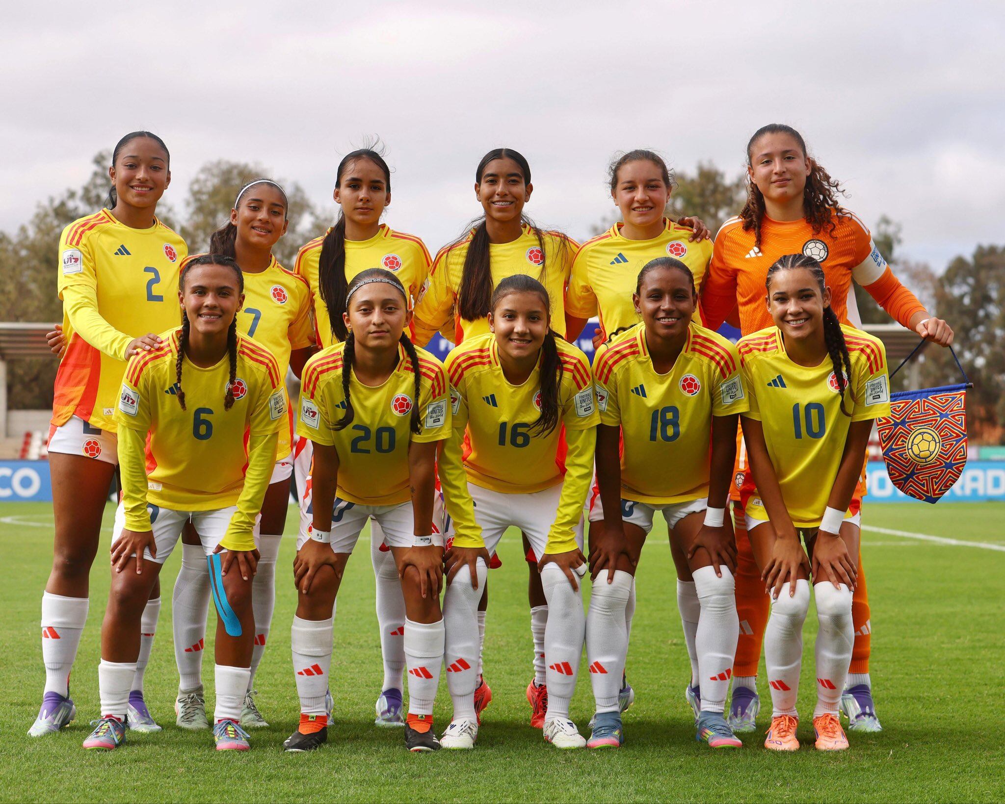 La Selección Colombia femenina Sub-17 venció a Corea del Sur en la tercera fecha del Mundial de Marruecos.