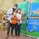 Guillermo Torres Cueter, alcalde de Turbaco en la Feria de Emprendimientos.