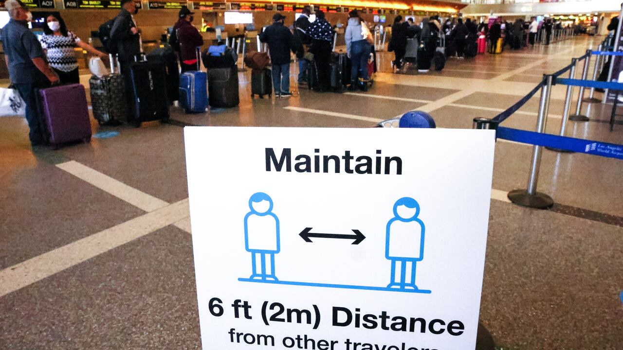 Aeropuerto Internacional de los Ángeles. Imagen de referencia