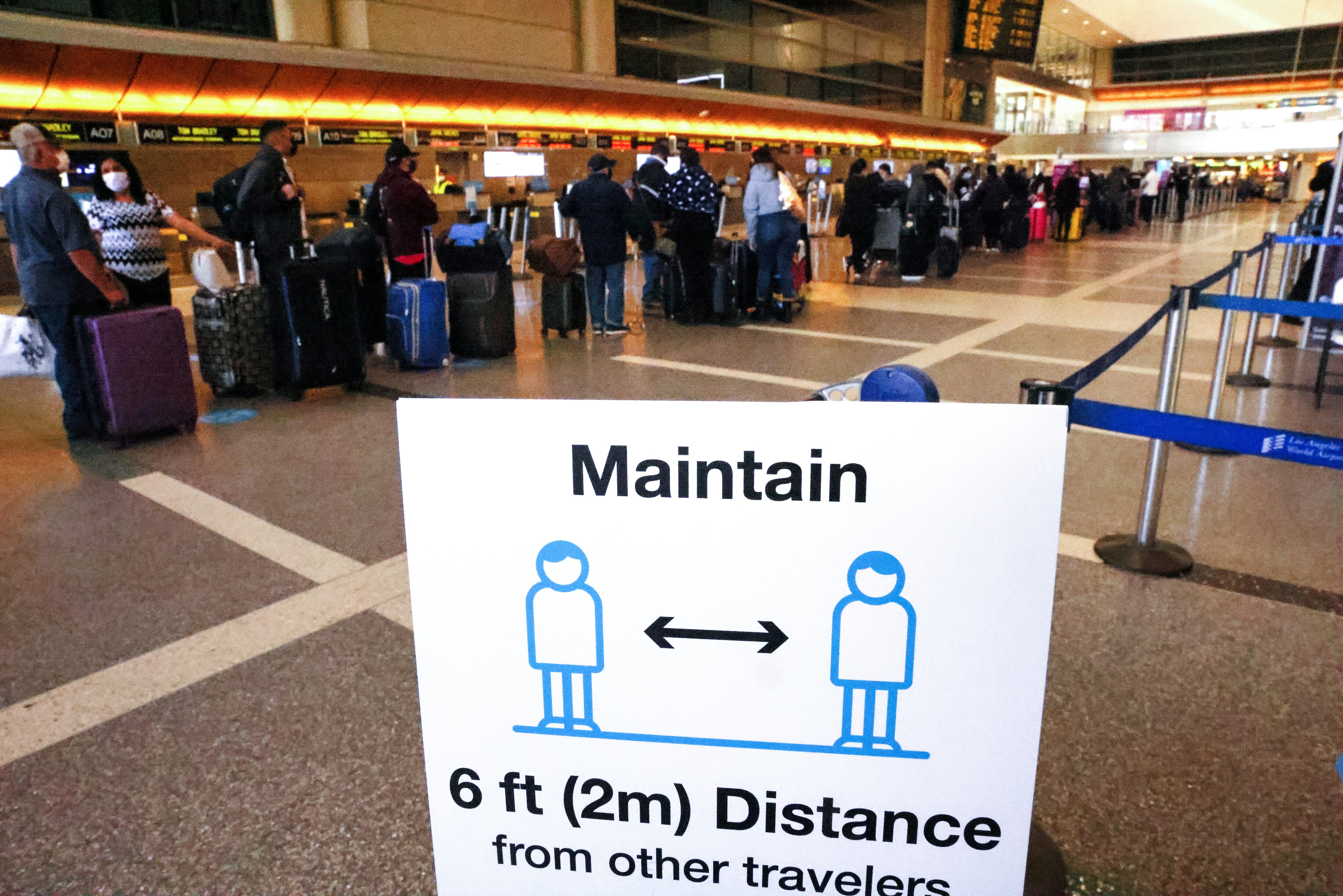 Aeropuerto Internacional de los Ángeles. Imagen de referencia