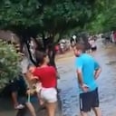 Inundaciones en Barranquilla por lluvias.