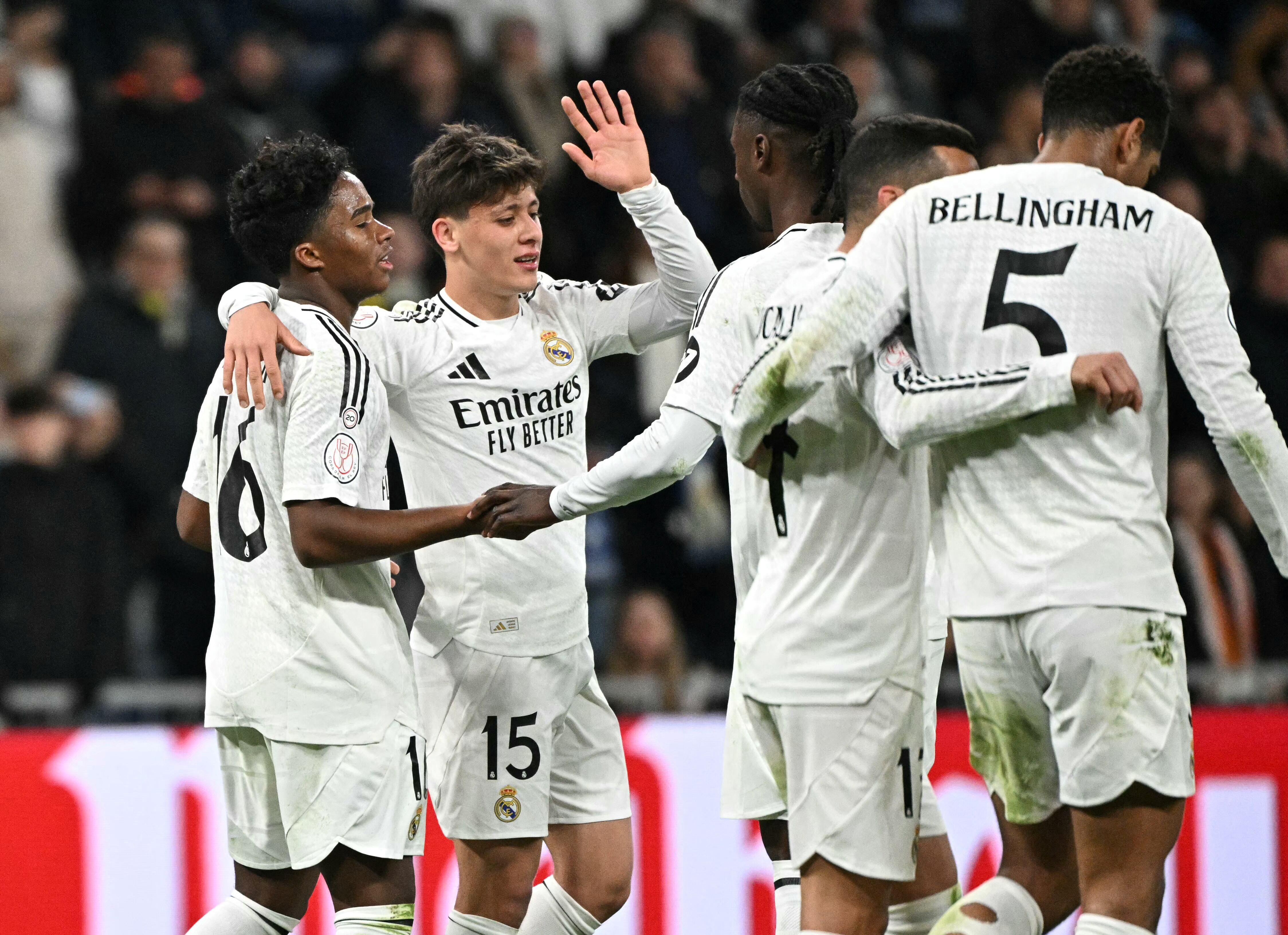 Real Madrid brilló de la mano de sus jugadores más jóvenes.