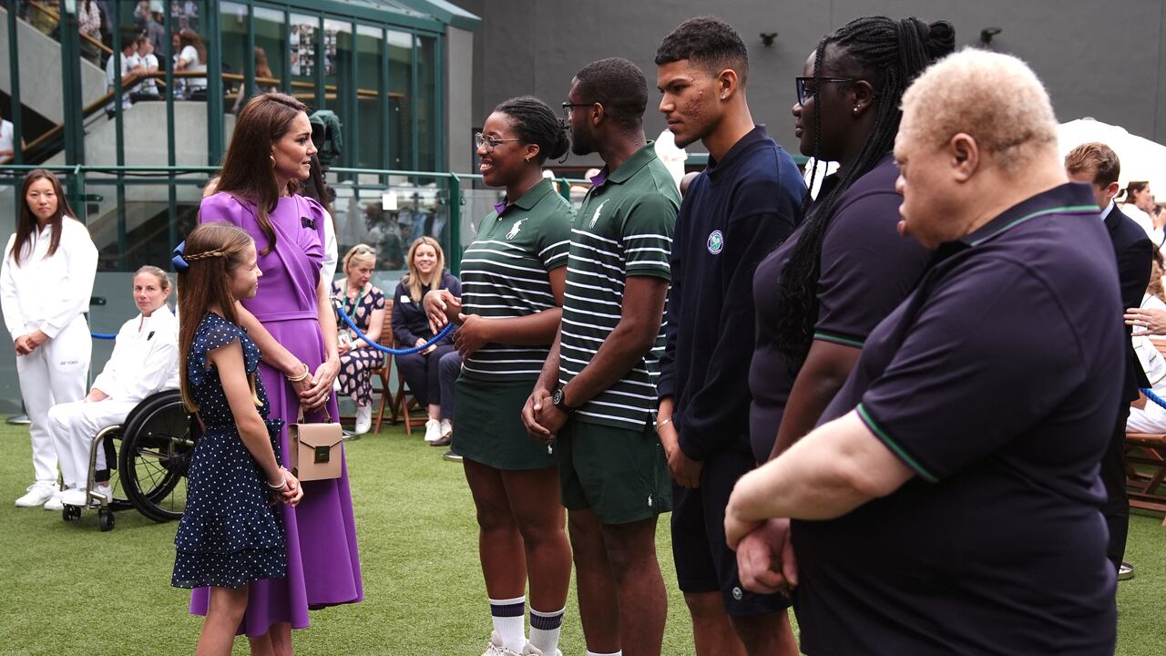 La princesa Kate Middleton llega a Wimbledon para la final masculina: así fue su reaparición en medio de su lucha contra el cáncer