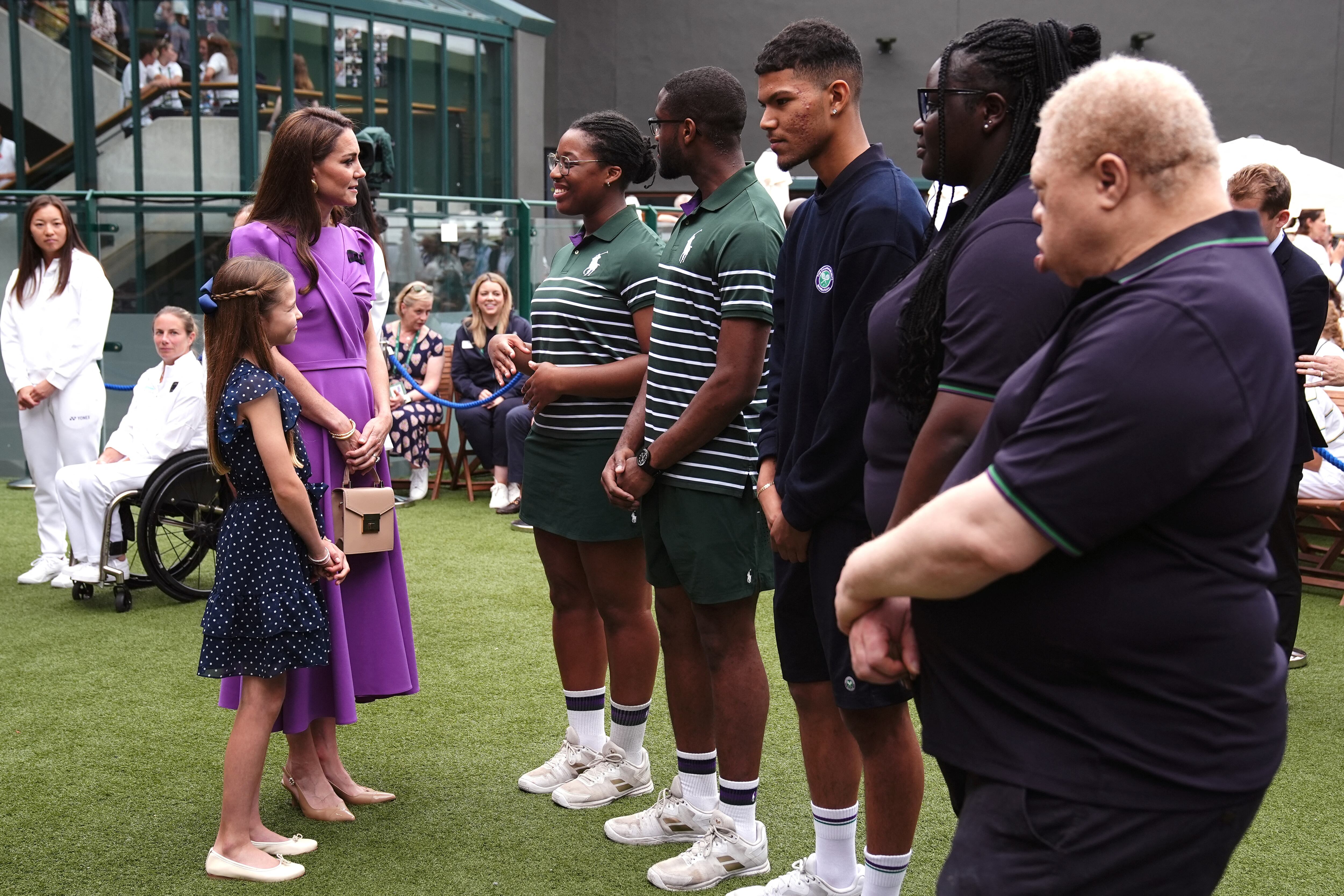 La princesa Kate Middleton llega a Wimbledon para la final masculina: así fue su reaparición en medio de su lucha contra el cáncer