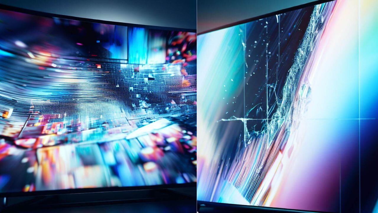 Qué pasa cuando los LEDs de un televisor se dañan.