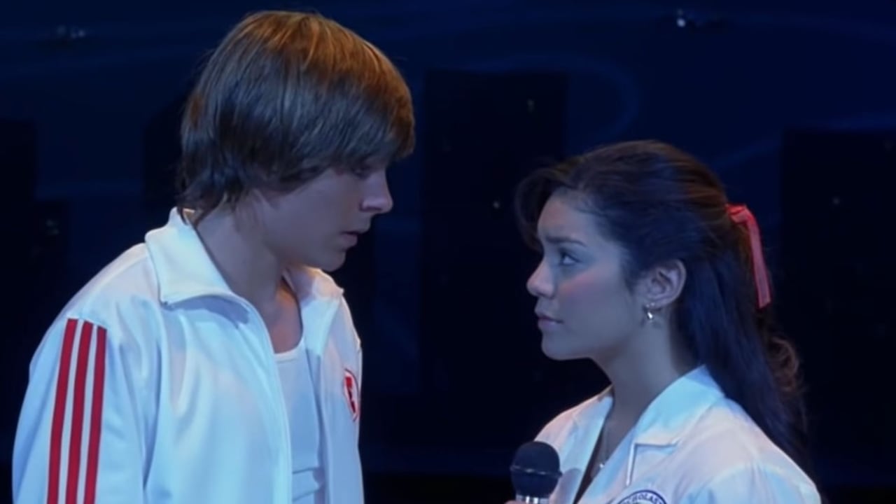 High School Musical - Troy y Gabriella - Captura de pantalla video YouTube