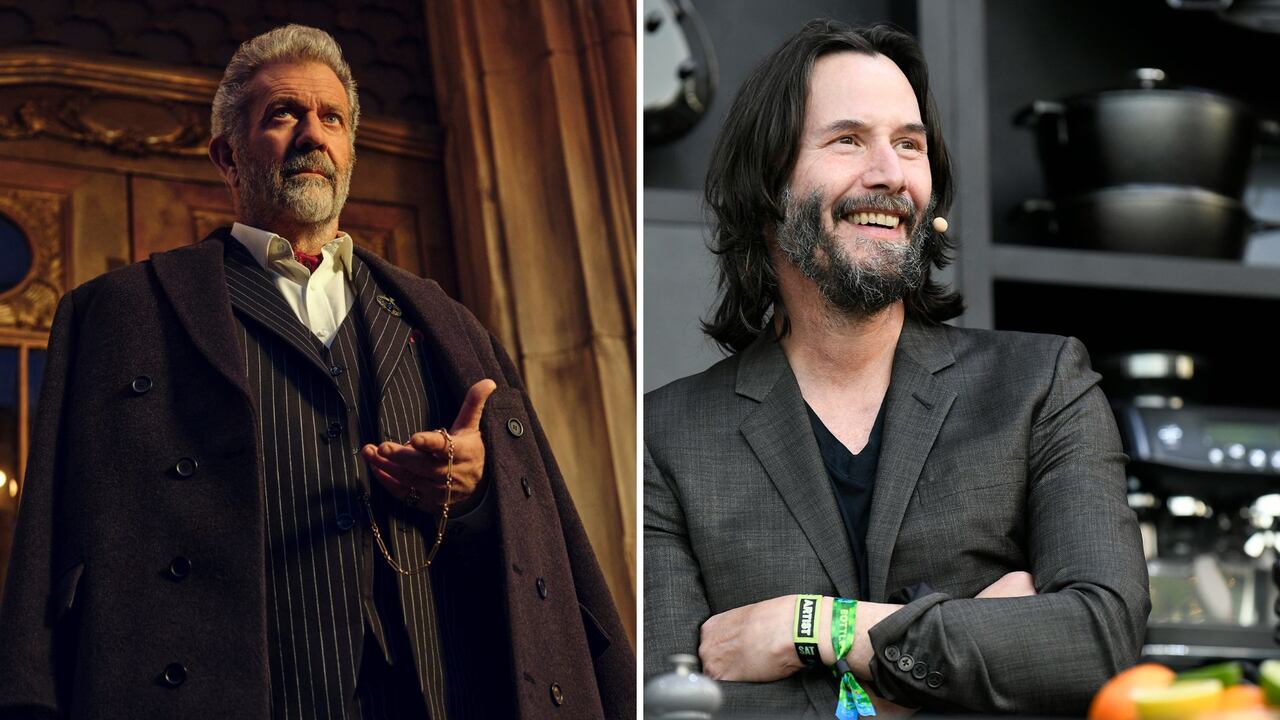 Mel Gibson y Keanu Reeves