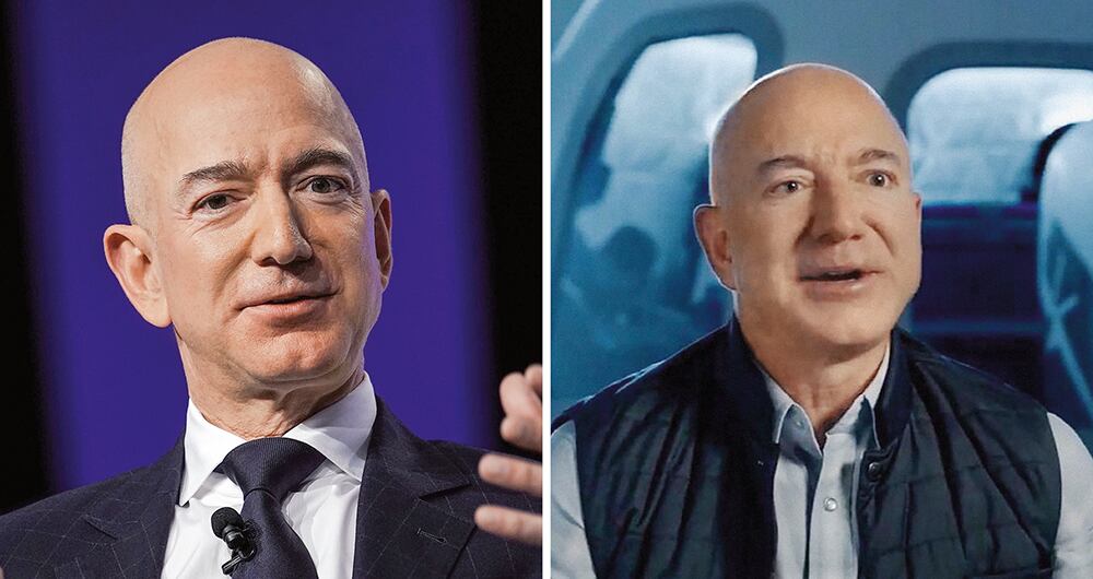 Un cirujano gringo dice que Bezos se aplicó rellenos cosméticos en zonas como las mejillas, el mentón y los labios. 