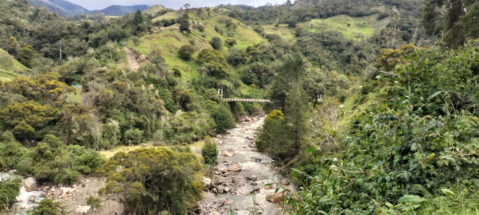 Plantas de tratamiento de aguas residuales de la localidad de
Sumapaz están abandonadas.