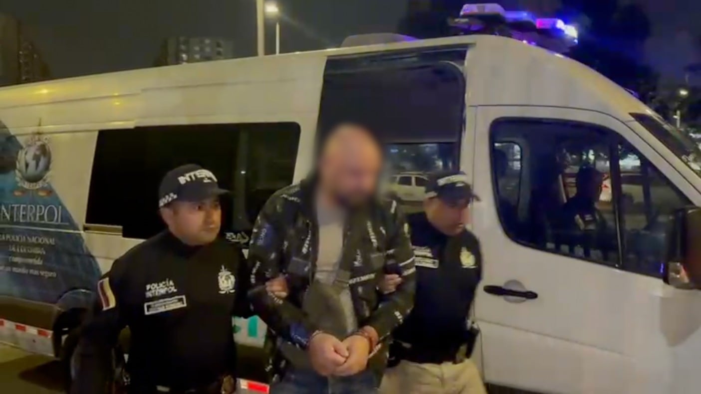 Capturado ciudadano extranjero en Bogotá. 