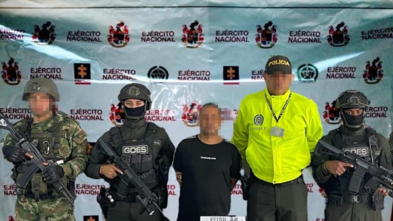 Captura alias El Paisa, presunto cabecilla de la subestructura Edwin Román Velásquez Valle, del Clan del Golfo.