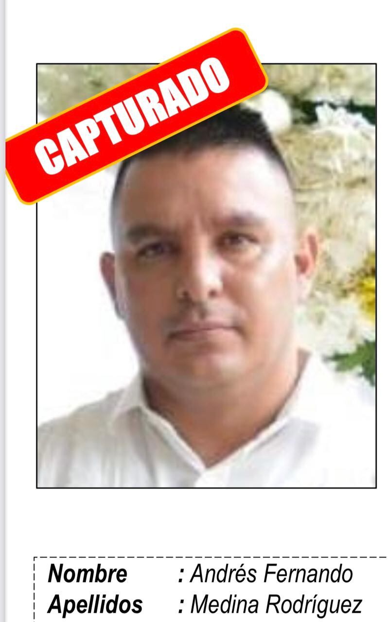Andrés Fernando Medina Rodríguez, alias El Capi