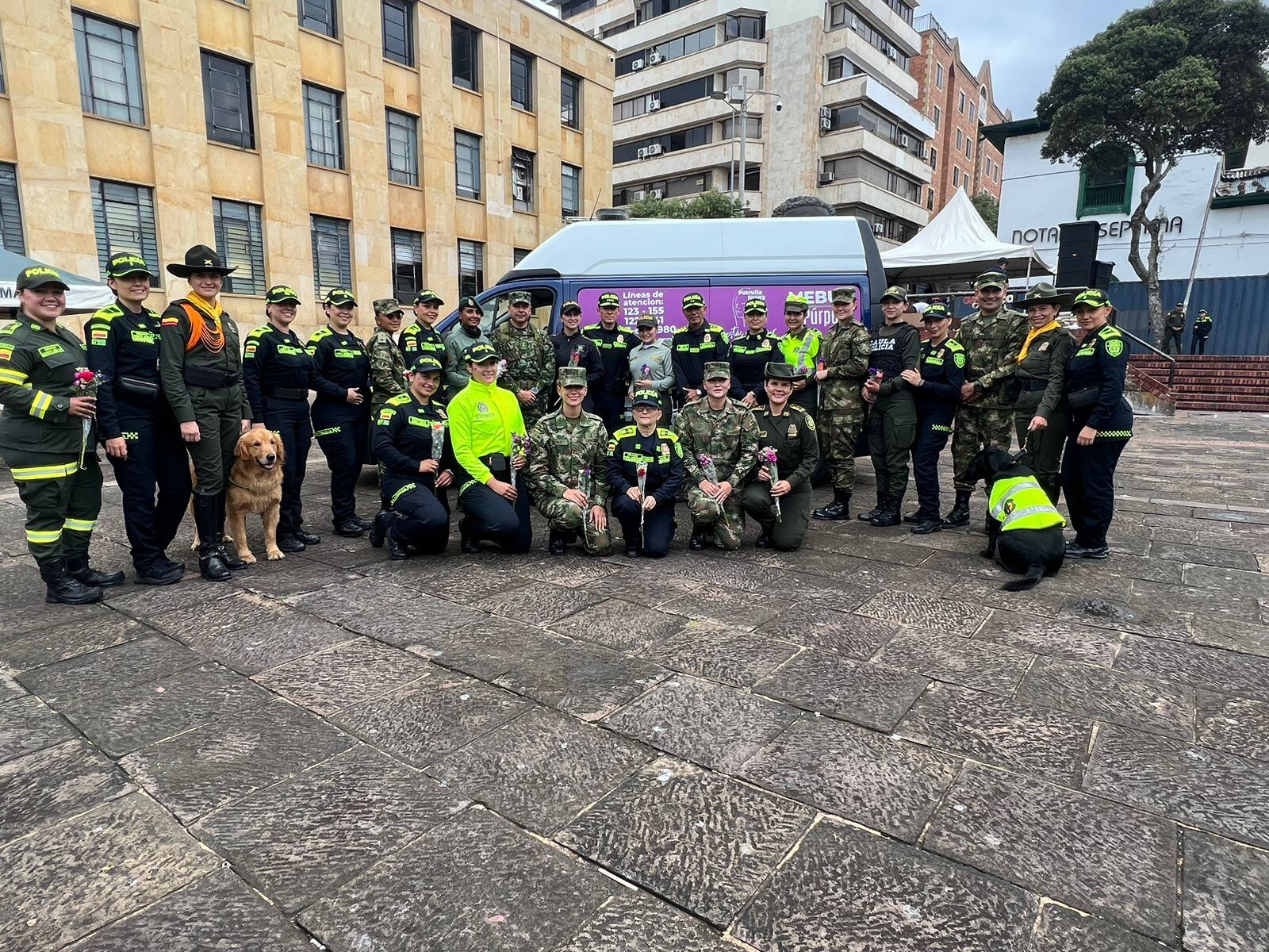 Patrulla Púrpura, Bucaramanga.