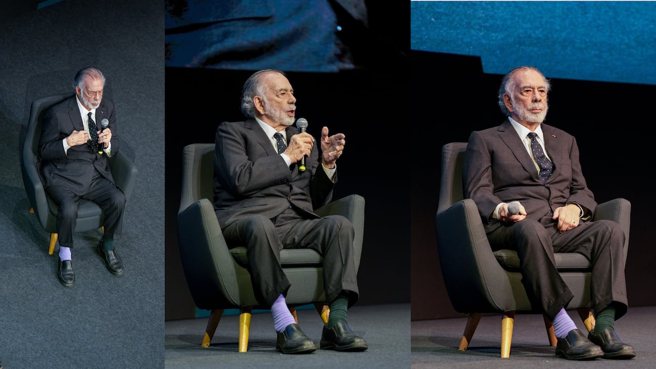 En el WOBI Bogotá, el director Francis Ford Coppola aseguró que viene cuidando su salud, sintiéndose más ligero, y que espera rodar una película más.