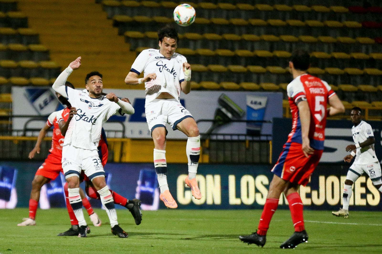 Imagen del juego donde Fortaleza venció a Alianza F.C. por 1-0 en Techo.