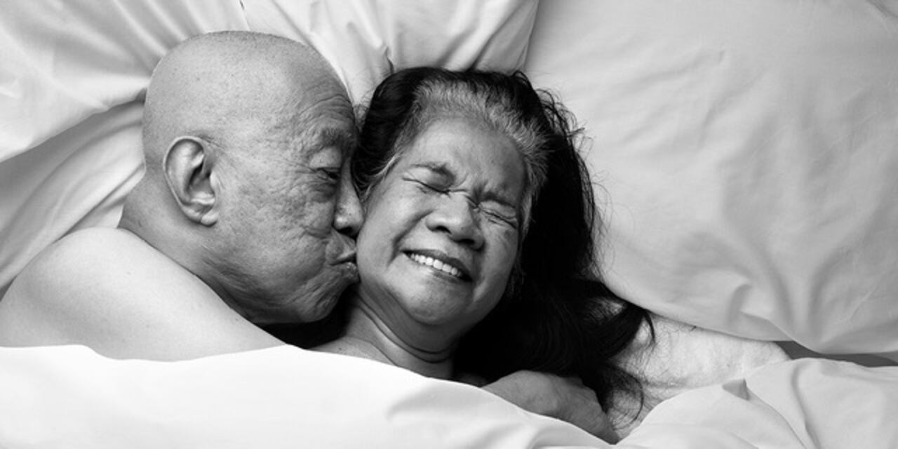 British photographer Rankin, to shine a spotlight on the unseen - intimacy in our later years