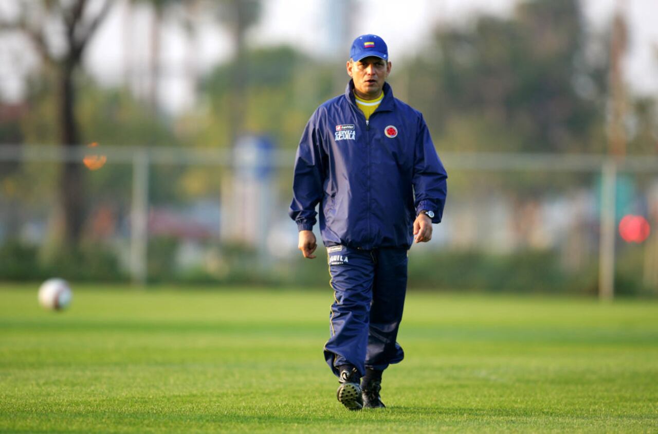Reinaldo Rueda, head coach / manager of Colombia (Photo by Matthew Ashton - PA Images via Getty Images)