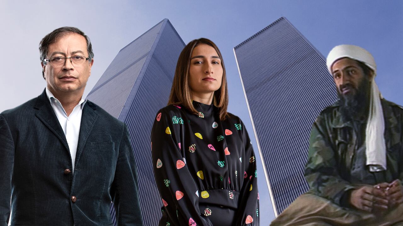 Gustavo Petro, Laura Sarabia y Osama Bin Laden.