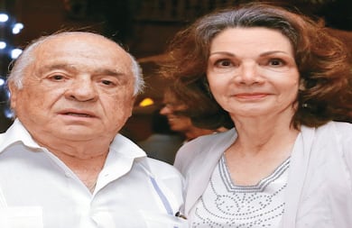 Fabio Echeverry y Elena Mogollón.