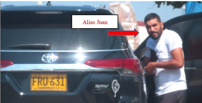 Alias Juan, jefe de la organización que camuflaba droga en cargamentos de carbón orgánico, café y yuca.