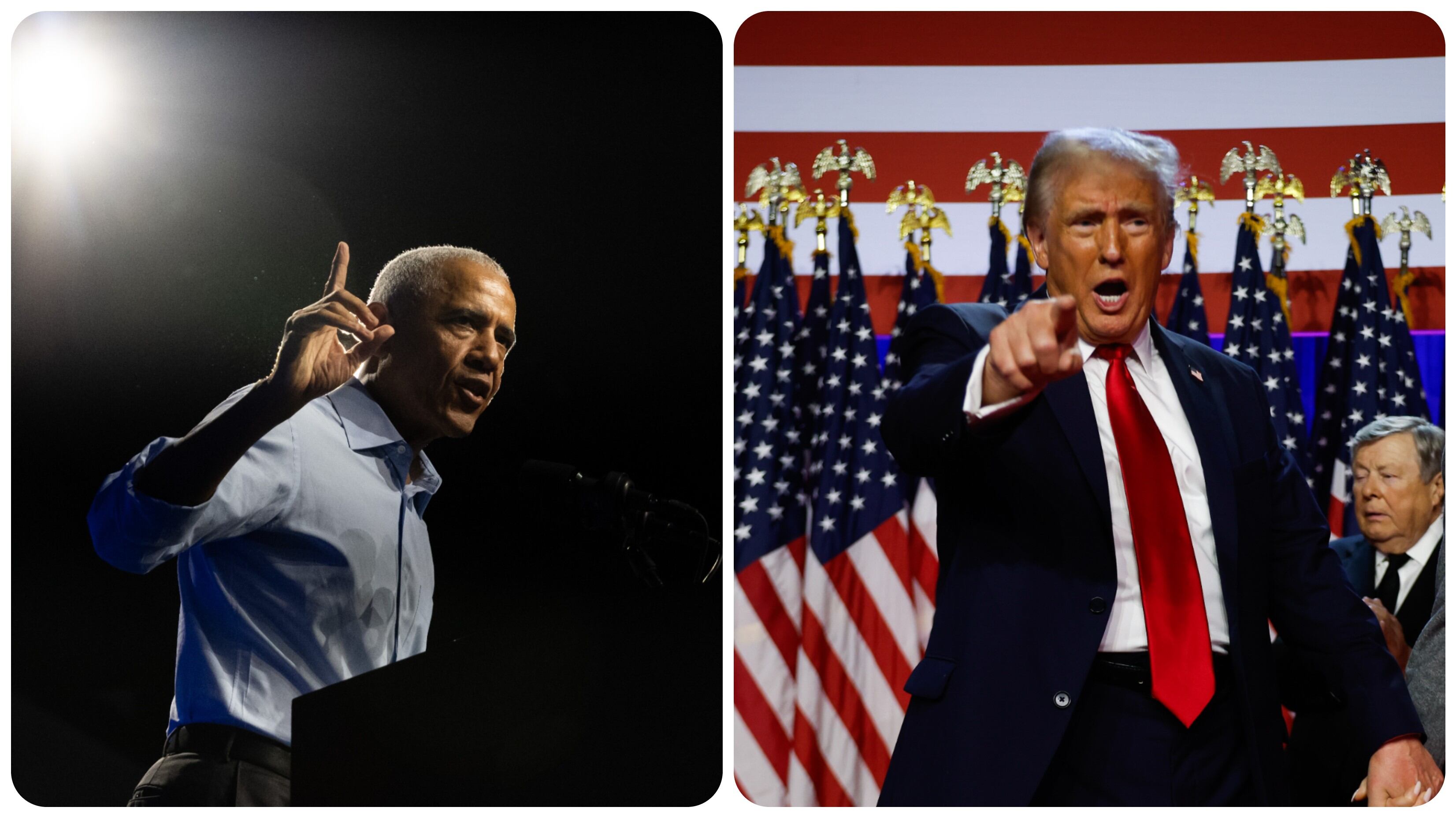 Polémica Trump vs. Obama