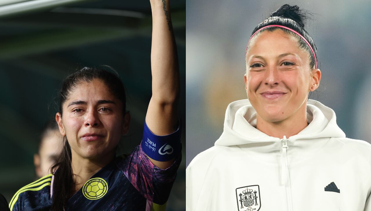 Catalina Usme y  Jenni Hermoso