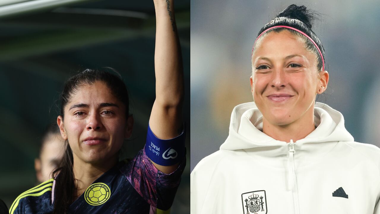 Catalina Usme y Jenni Hermoso.