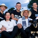 Familia Ortiz Ariza, integrantes de Los Patojos.