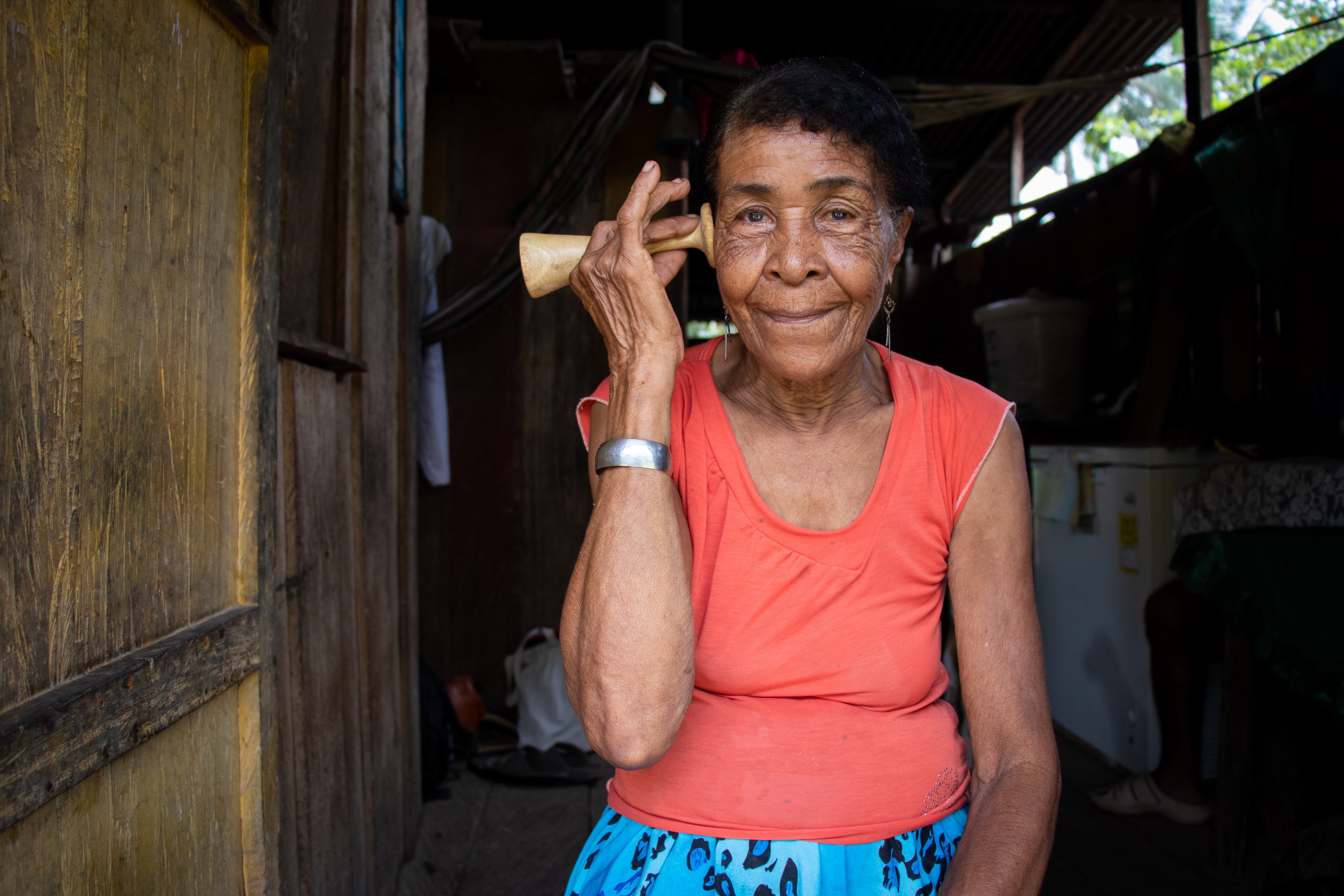 Mojaudo, Sanadora Teolinda.