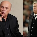 Carlo Ancelotti y Carlos Antonio Vélez.