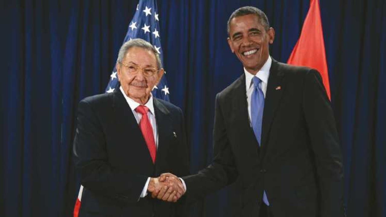 Raúl Castro y Barack Obama.