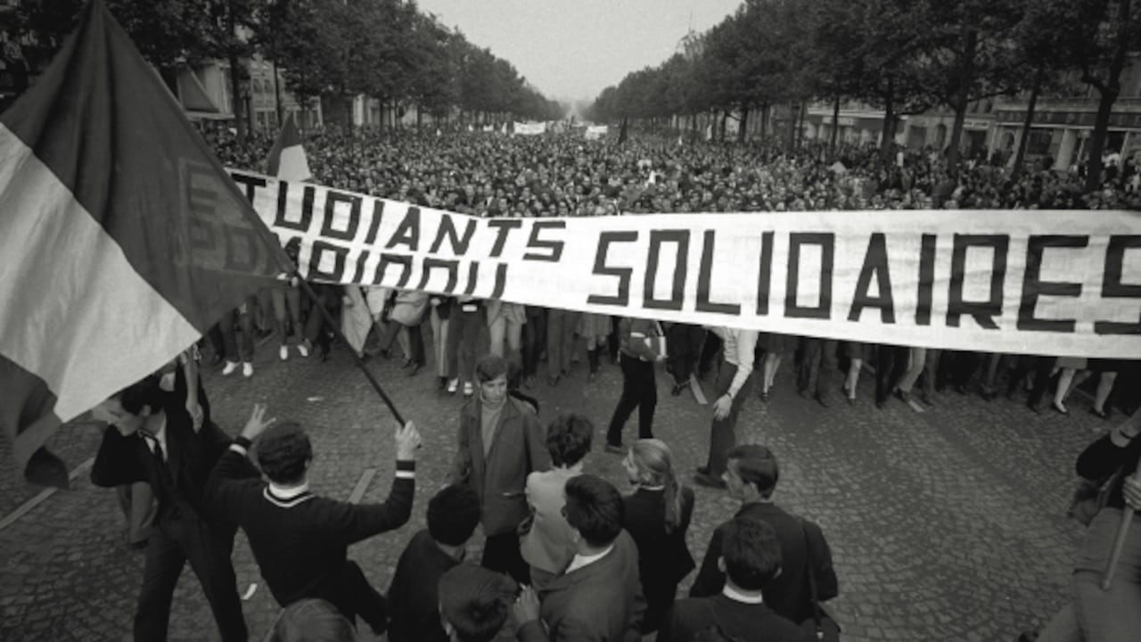 Jornadas de Mayo de 1968 en París.