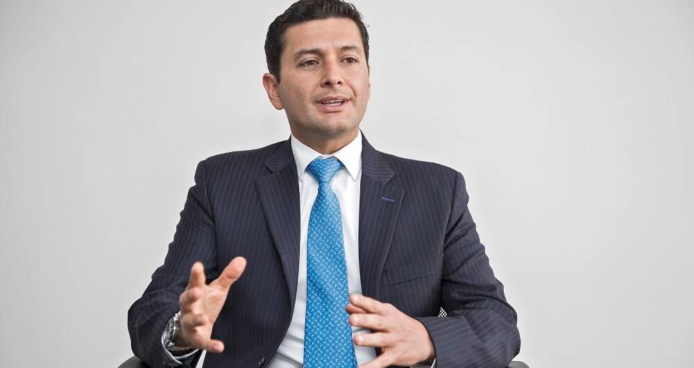 Jorge Castaño, superintendente Financiero.