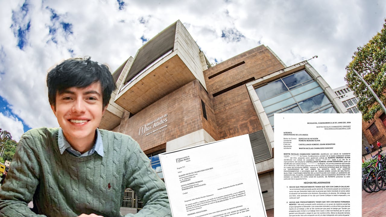 Johan Sebastián Castellanos había ingresado a los Andes becado por sus resultados académicos, pero no tenía dinero para sostenerse. Ese fue uno de los motivos de la presión.