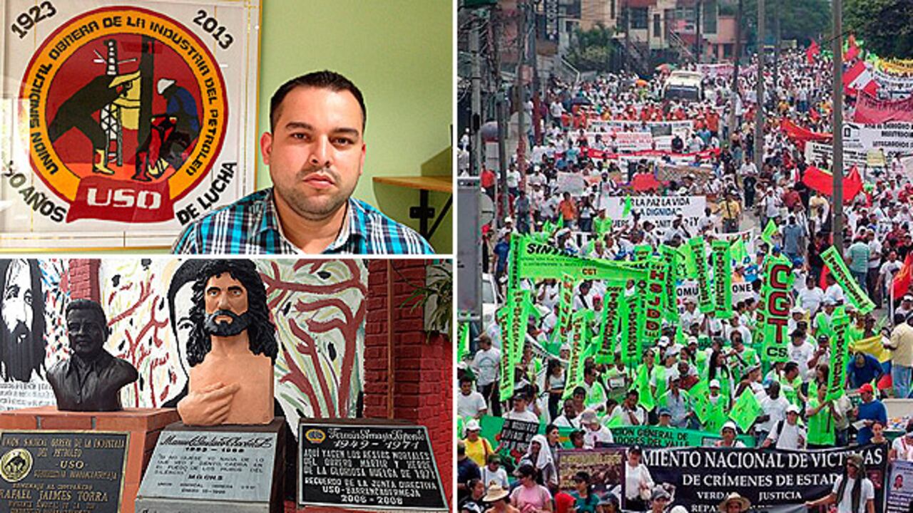 Unos 3.000 sindicalistas han sido asesinados en Colombia desde 1977 hasta la fecha.