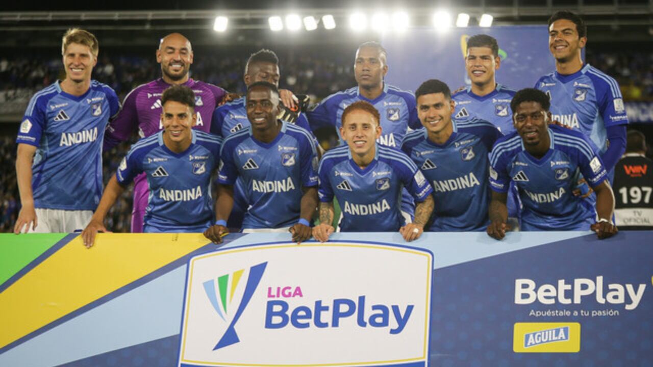 Nómina de Millonarios en la Liga BetPlay 2025-ll.