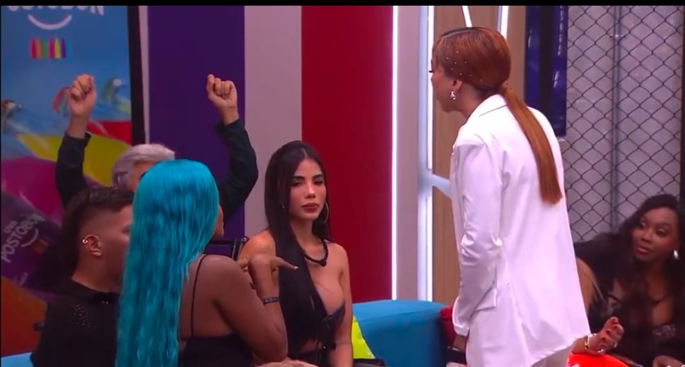 Así fue el encuentro entre Marilyn Oquendo y Karina García en La casa de los famosos.