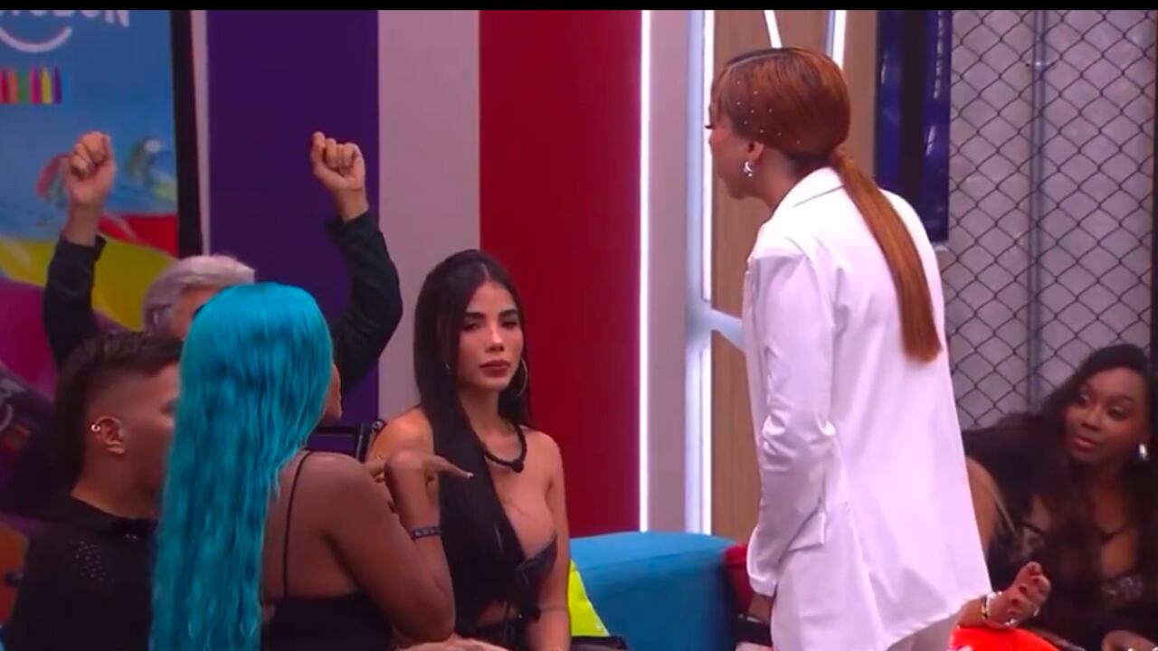 Así fue el encuentro entre Marilyn Oquendo y Karina García en La casa de los famosos.