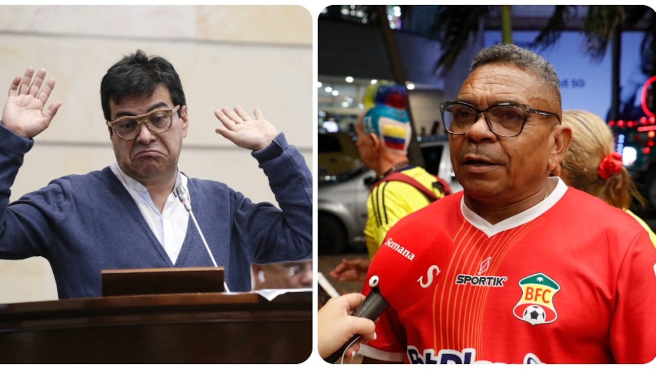 Danilo Rueda y Luis Manuel Díaz.