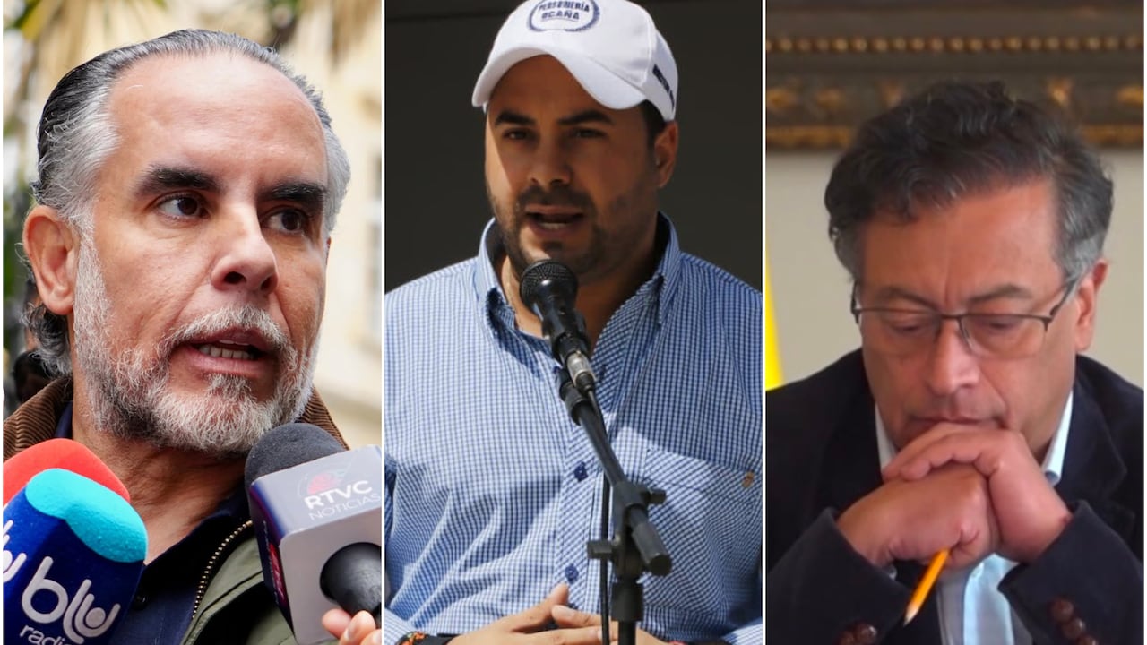 Armando Benedetti, Jorge Bohórquez, Gustavo Petro