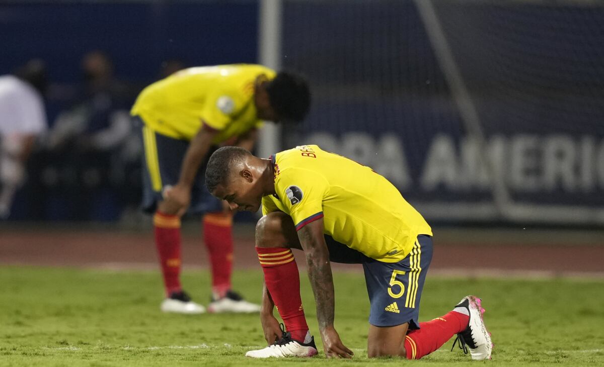 Colombia tras la caída con Perú por la tercera jornada
