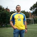Iván Leonardo López exfutbolista bogotano que jugo como defensa con la seleccion Colombia que gano la Copa America en el 2001
Bogota julio 29 del 2021
Foto Guillermo Torres Reina / Semana