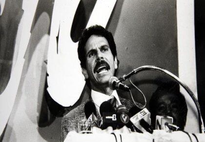 Carlos Pizarro Leongómez, excomandante del M-19.