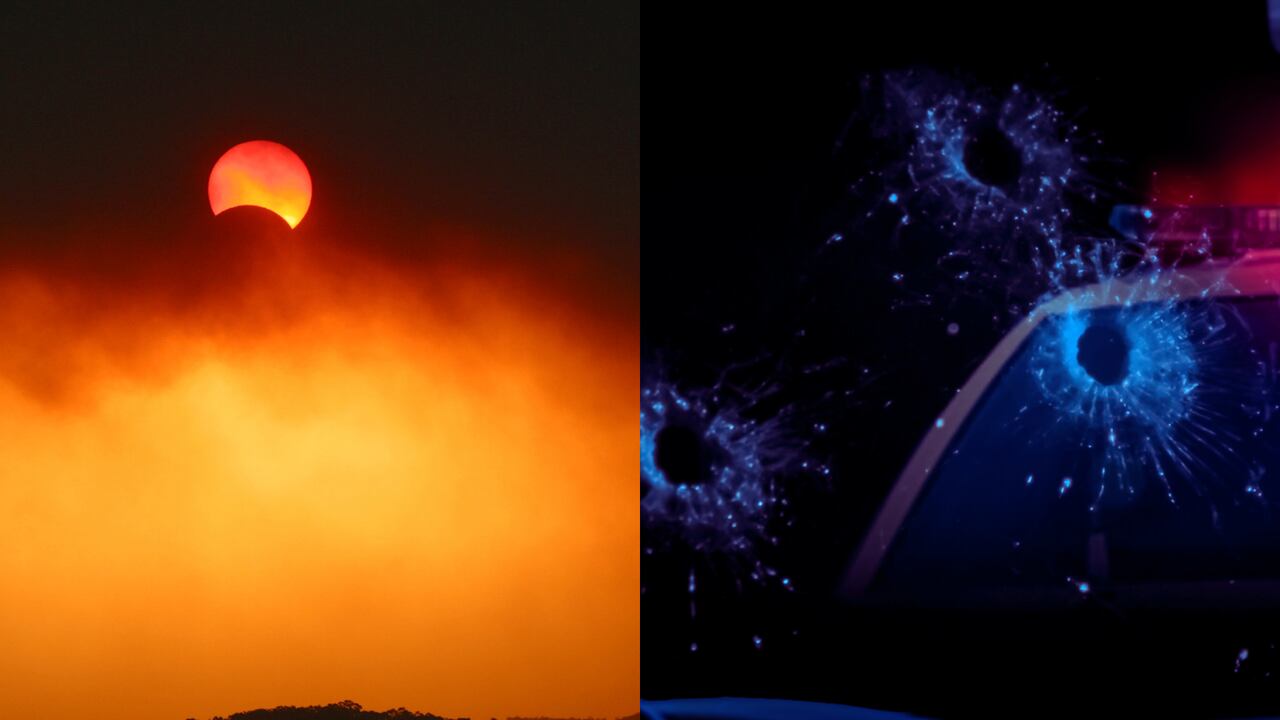 Tiroteo en Estados Unidos por eclipse solar
